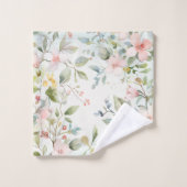 桜の花にインスパイアされた バスタオルセット (ウォッシュタオル)