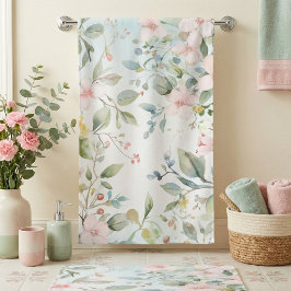 桜の花に感動して バスタオル