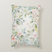 桜の花に感銘を受けた アクセントクッション (裏面(縦))