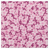 桜の花のイラストレーション ファブリック (見本)