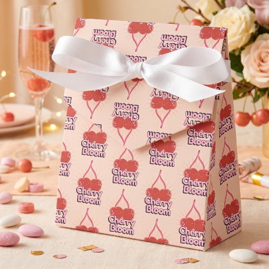 桜の花のギフトボックス フェイバーボックス