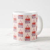 桜の花のジャイアントコーヒーマグ ジャンボコーヒーマグカップ (正面右)