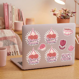 桜の花のステッカー シール