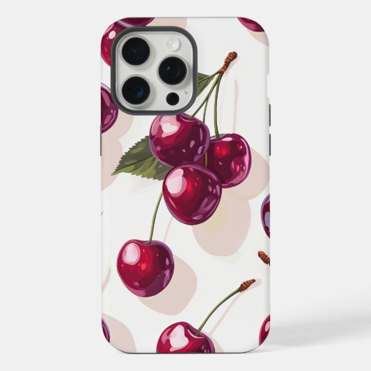 桜の花のスマホケース iPhoneケース (裏面)