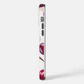 桜の花のスマホケース iPhoneケース (左側面)