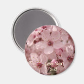 桜の花のマグネットギフト 愛するお姉さんへ マグネット (正面/裏面)