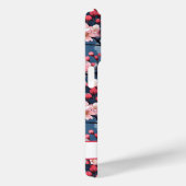 桜の花のモノグラム入りデザイン Case-Mate iPhoneケース (裏面 / 右)