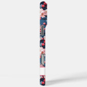 桜の花のモノグラム Case-Mate iPhoneケース (裏面 / 右)