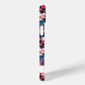 桜の花のモノグラム Case-Mate iPhoneケース (裏面 / 右)