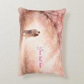 桜の花の下で愛を紡ぐカスタムピロー アクセントクッション (裏面(縦))