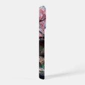 桜の花の和モダンゴールド ウェディング ケース (右側面)