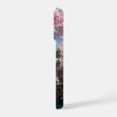 桜の花の和モダンゴールド ウェディング ケース (左側面)