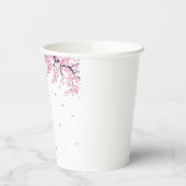 桜の花の日本美術トートバッグ 紙コップ (左)