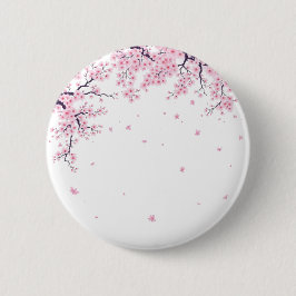 桜の花の日本美術トートバッグ 缶バッジ