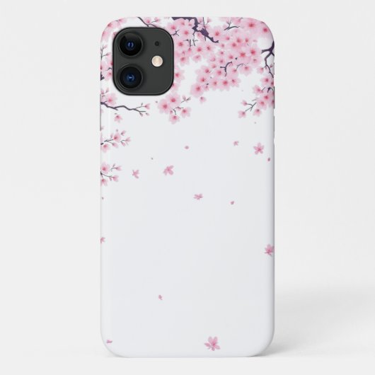 桜の花の日本美術トートバッグ Case-Mate iPhoneケース (裏面)