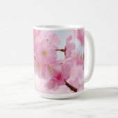 桜の花の母の日マグカップ コーヒーマグカップ (正面右)