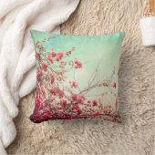 桜の花の花の投球のソファの枕 クッション (ブランケット)