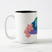 桜の花のPrideマグカップ ツートーンマグカップ (左)