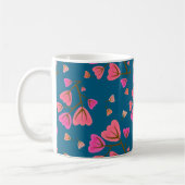 桜の花びらマグカップ コーヒーマグカップ (左)