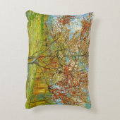 『桜の花を咲かせたピンクの桃の木』(さくらのはなをさかせたピンクのとうのき)by ヴィンセント・ファ アクセントクッション (裏面(縦))