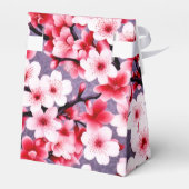 桜の花ピンクの花園のパターン フェイバーボックス (裏面サイド)