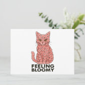 桜の花感じネコの膨張 招待状 (スタンド正面)