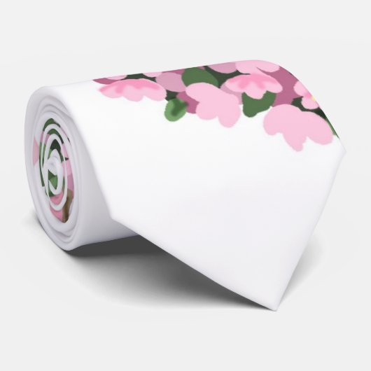 桜の花束 ネクタイ (ロール)