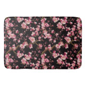 桜の花柄 バスマット (正面)