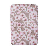 桜の花柄 バスマット (正面縦)