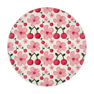 桜の花柄 ピンクの花 カッティングボード