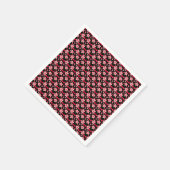 桜の花柄 ピンクの花 スタンダードカクテルナプキン (角)