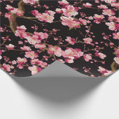 桜の花柄  ラッピングペーパー (角)