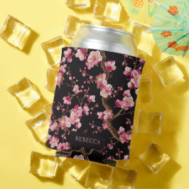 桜の花柄  缶クーラー