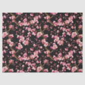桜の花柄  薄葉紙 (正面)