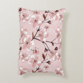 桜の花模様 アクセントクッション (裏面(縦))