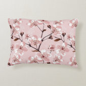 桜の花模様 アクセントクッション (裏面)