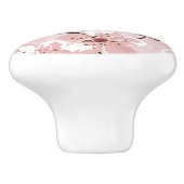 桜の花模様 セラミックノブ (側面)