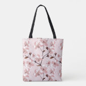 桜の花模様 トートバッグ (裏面)