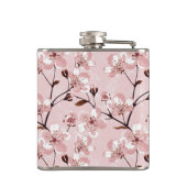 桜の花模様 フラスク (裏面)