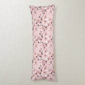 桜の花模様 ボディピロー (裏面 (縦))