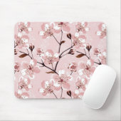 桜の花模様 マウスパッド (マウス)