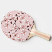 桜の花模様 卓球ラケット (横)