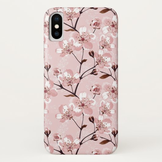 桜の花模様 Case-Mate iPhoneケース (裏面)