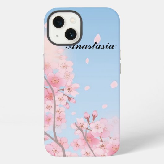 桜の花見 iPhoneケース (裏面)