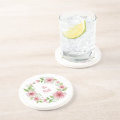 桜の花輪の聖書の詩 コースター (側面)