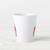 桜の花 カフェラテマグ (正面)