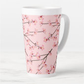 桜の花 カフェラテマグ (右アングル)