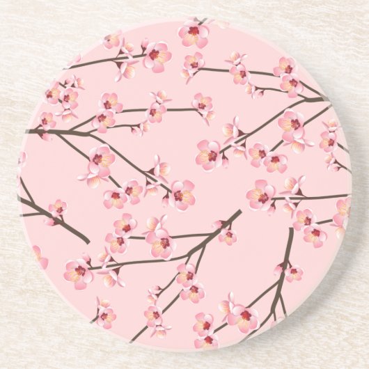 桜の花 コースター (正面)