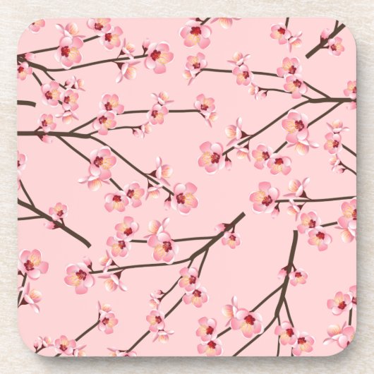 桜の花 コースター (正面)