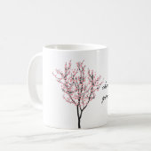 桜の花  コーヒーマグカップ (正面左)